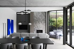 惊艳的高级灰别墅设计，满满的艺术格调